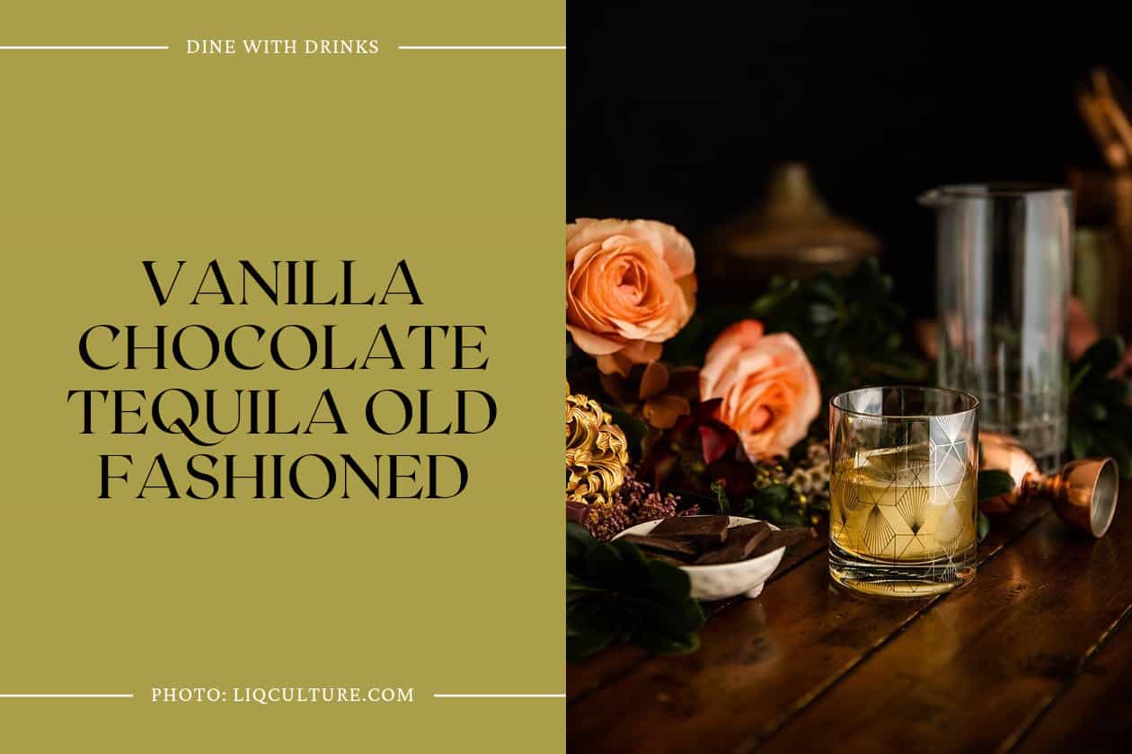 Vanilla Chocolate Tequila Old Fashioned