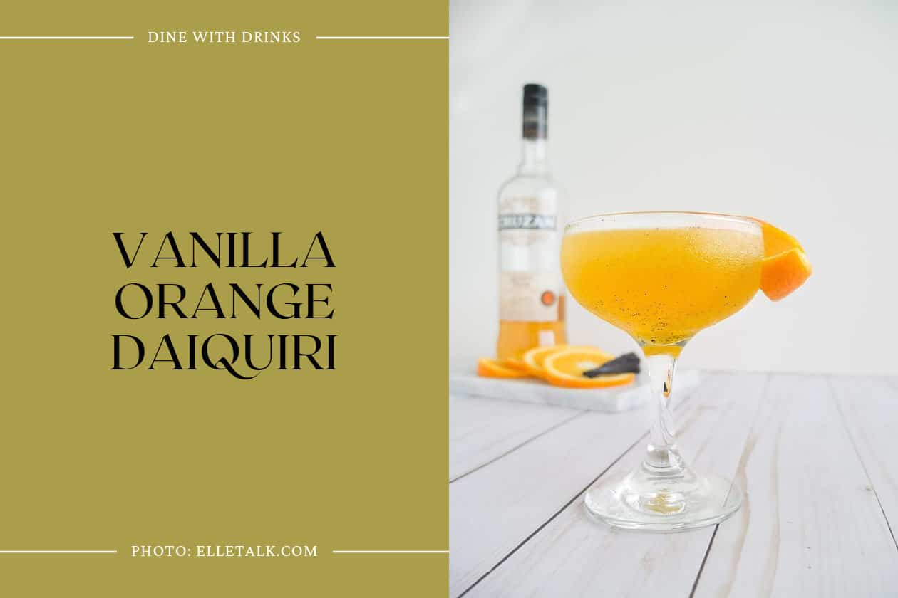 Vanilla Orange Daiquiri