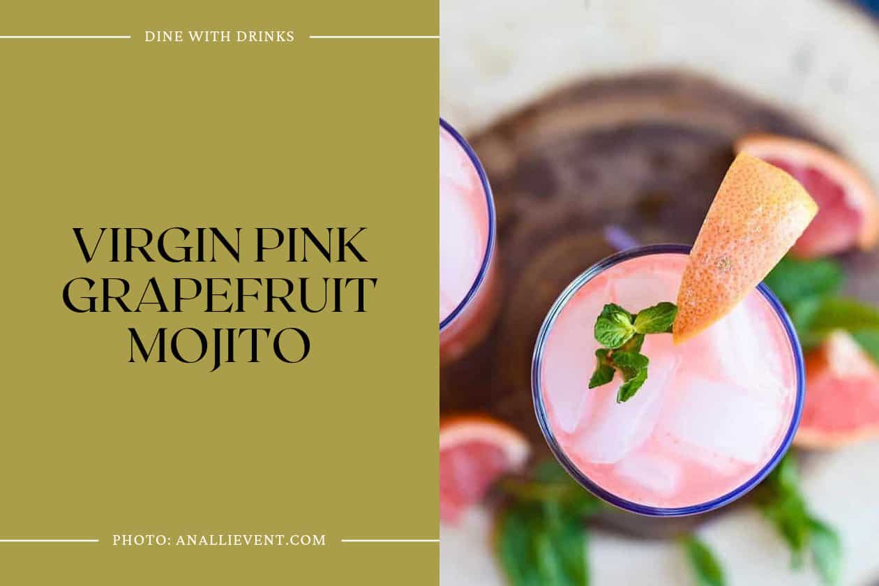 Virgin Pink Grapefruit Mojito