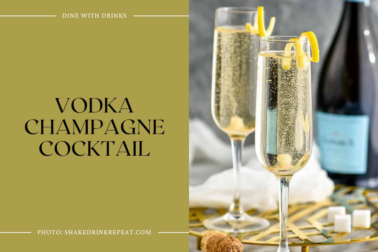 Vodka Champagne Cocktail