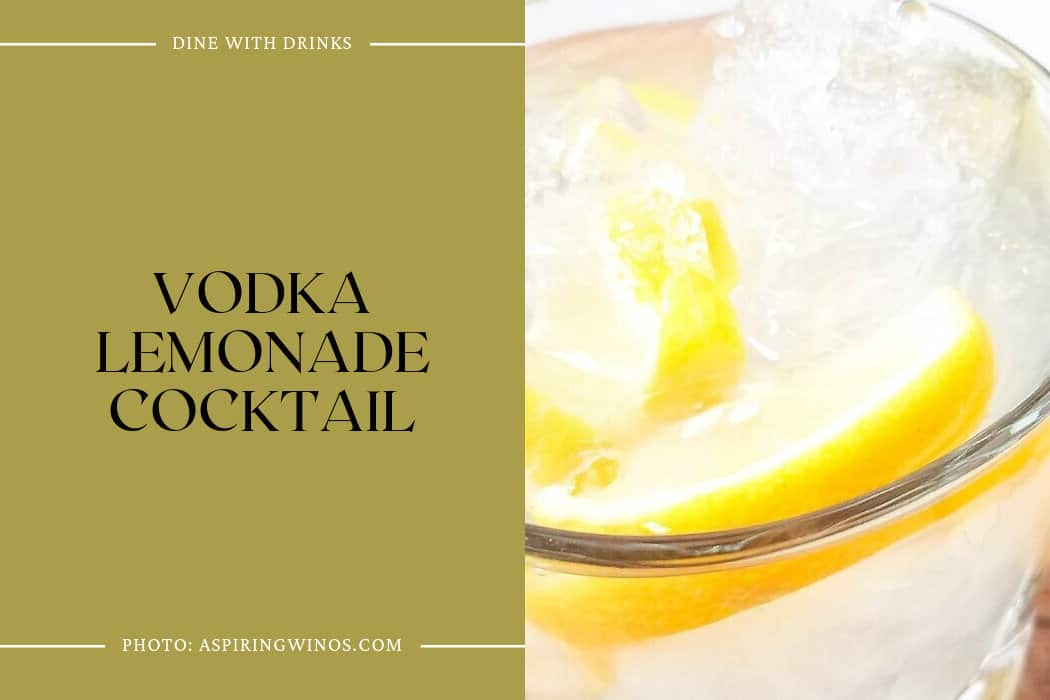Vodka Lemonade Cocktail