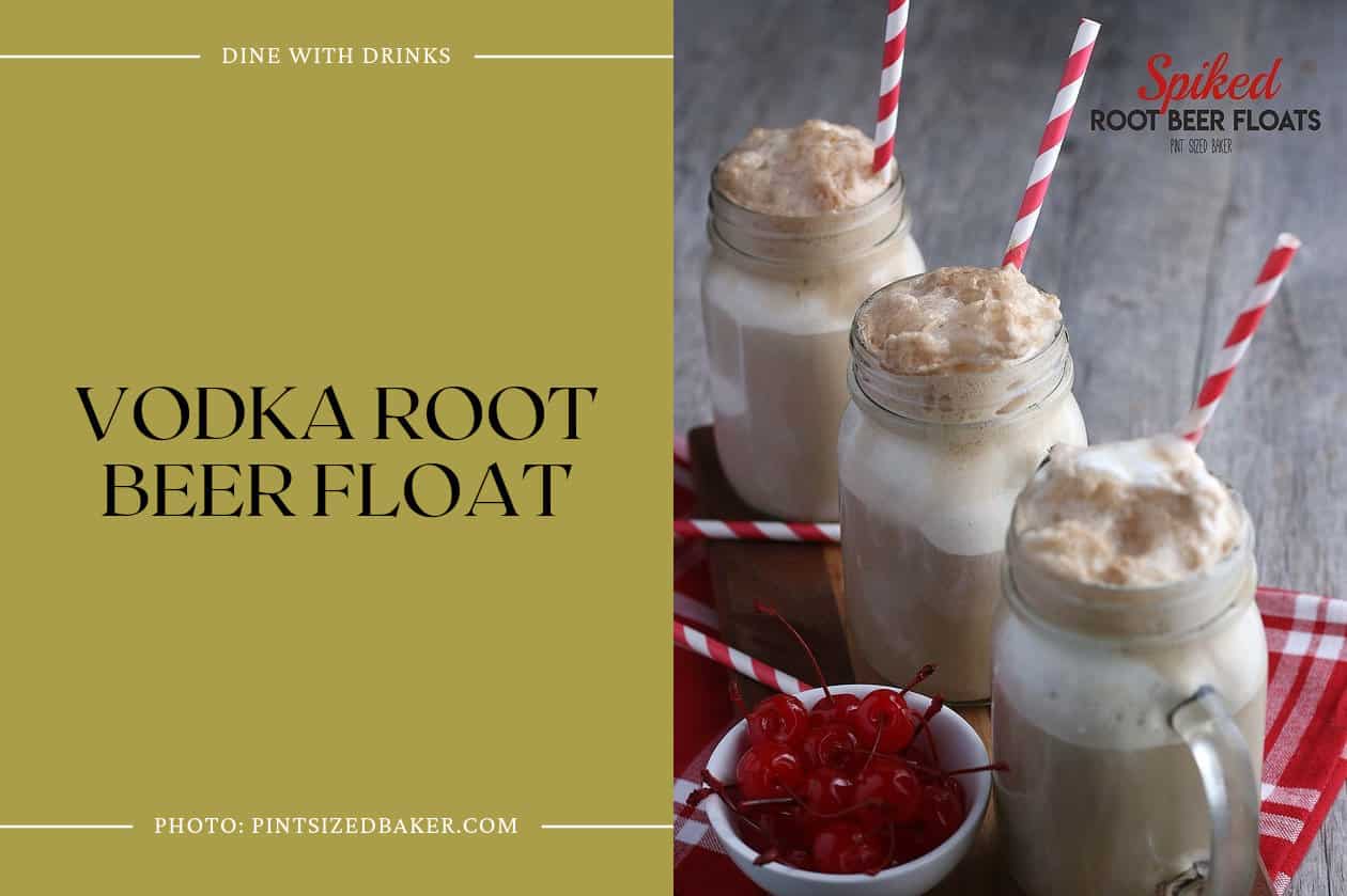 Vodka Root Beer Float