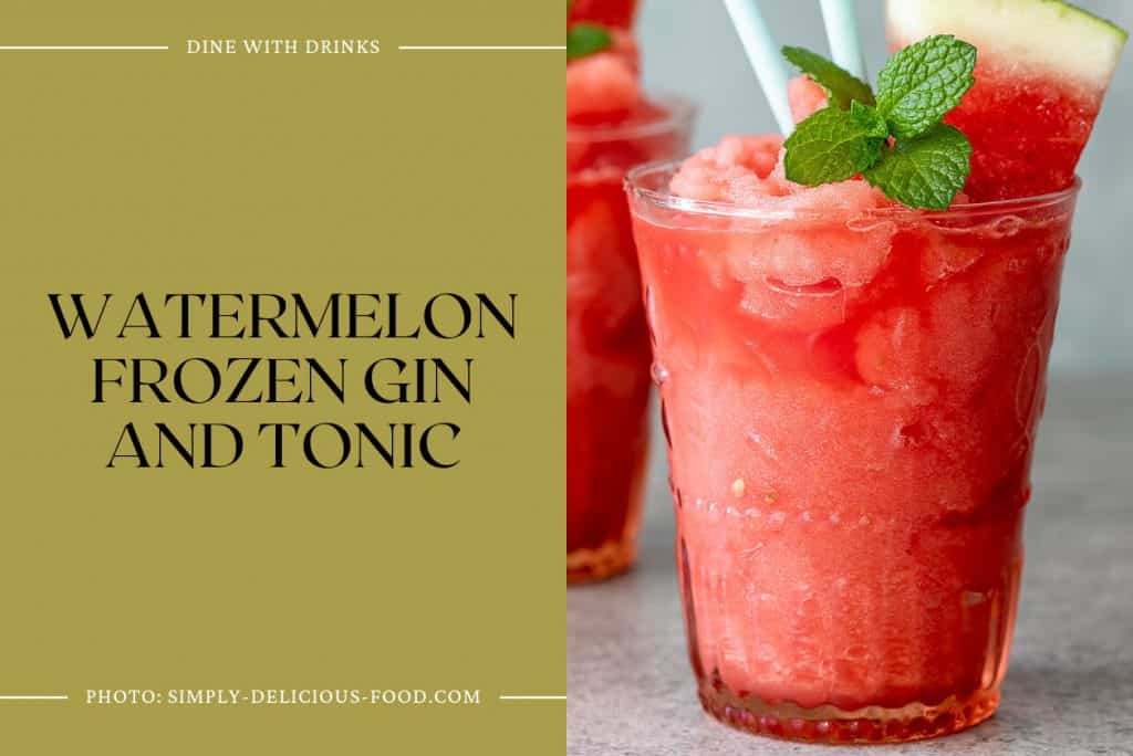 17 Frozen Gin Cocktails to Chill Out Your Summer DineWithDrinks
