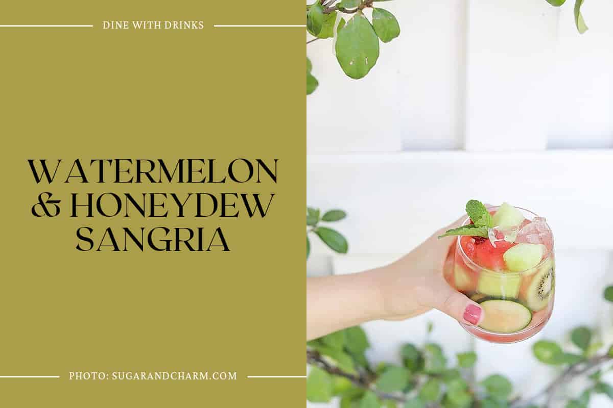 Watermelon & Honeydew Sangria