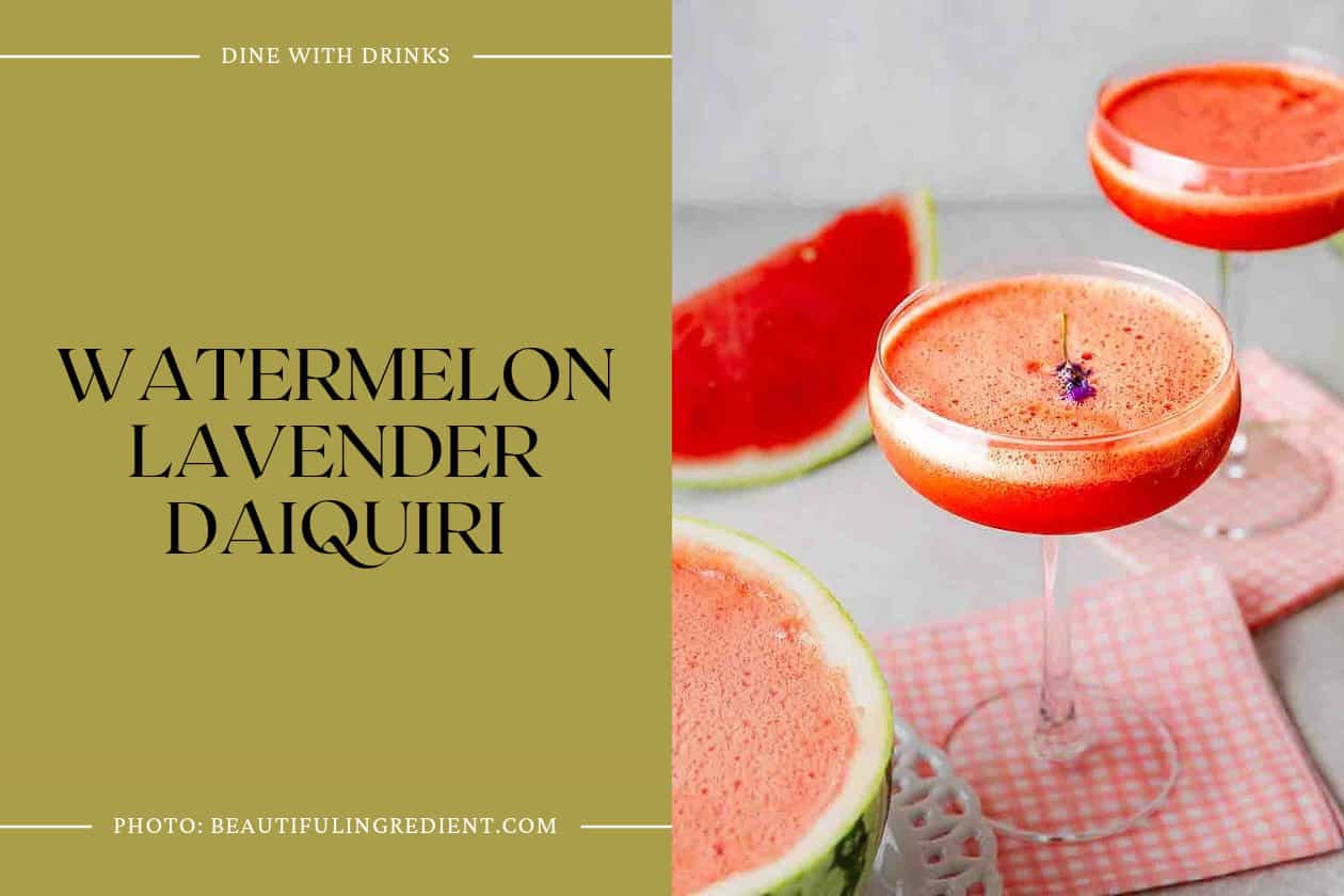 Watermelon Lavender Daiquiri