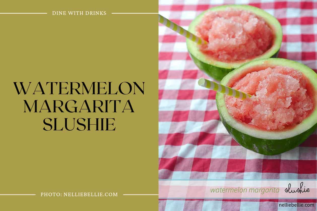 Watermelon Margarita Slushie
