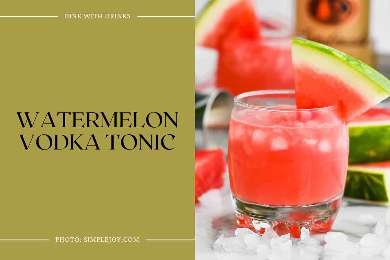 Watermelon Vodka Tonic