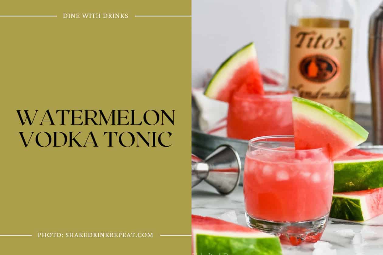 Watermelon Vodka Tonic