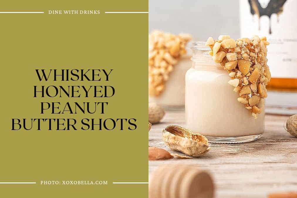 Whiskey Honeyed Peanut Butter Shots