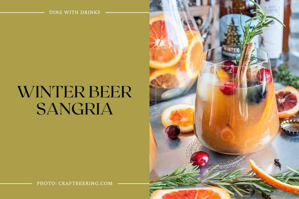 Winter Beer Sangria