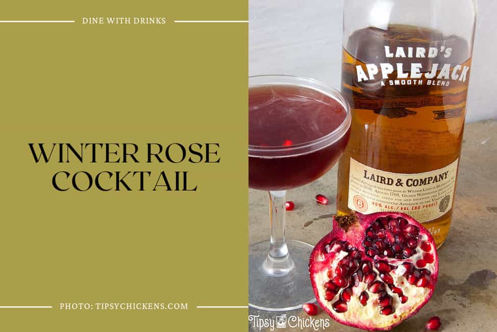 Winter Rose Cocktail