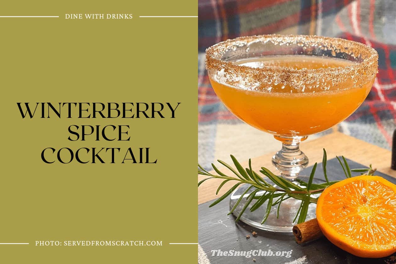 Winterberry Spice Cocktail
