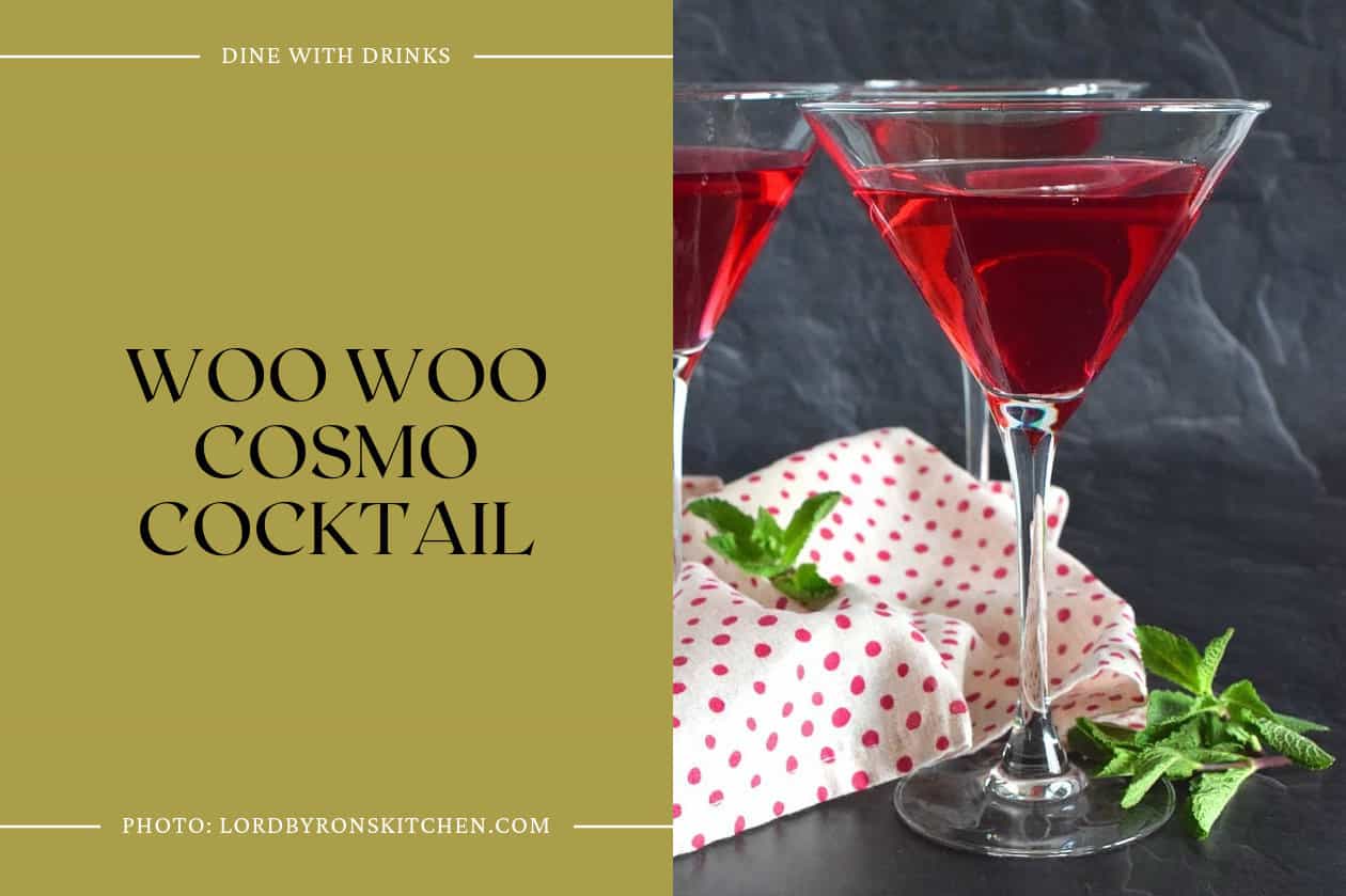 Woo Woo Cosmo Cocktail