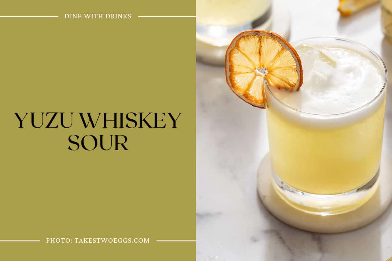 Yuzu Whiskey Sour