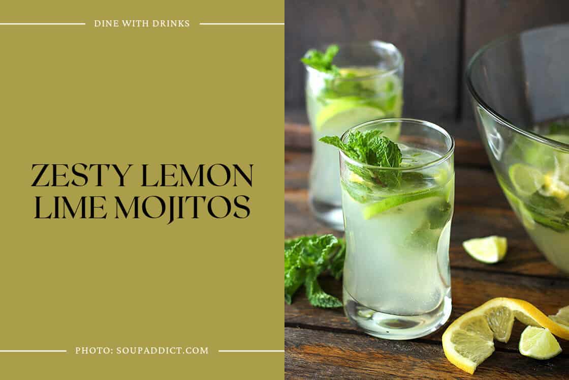 Zesty Lemon Lime Mojitos