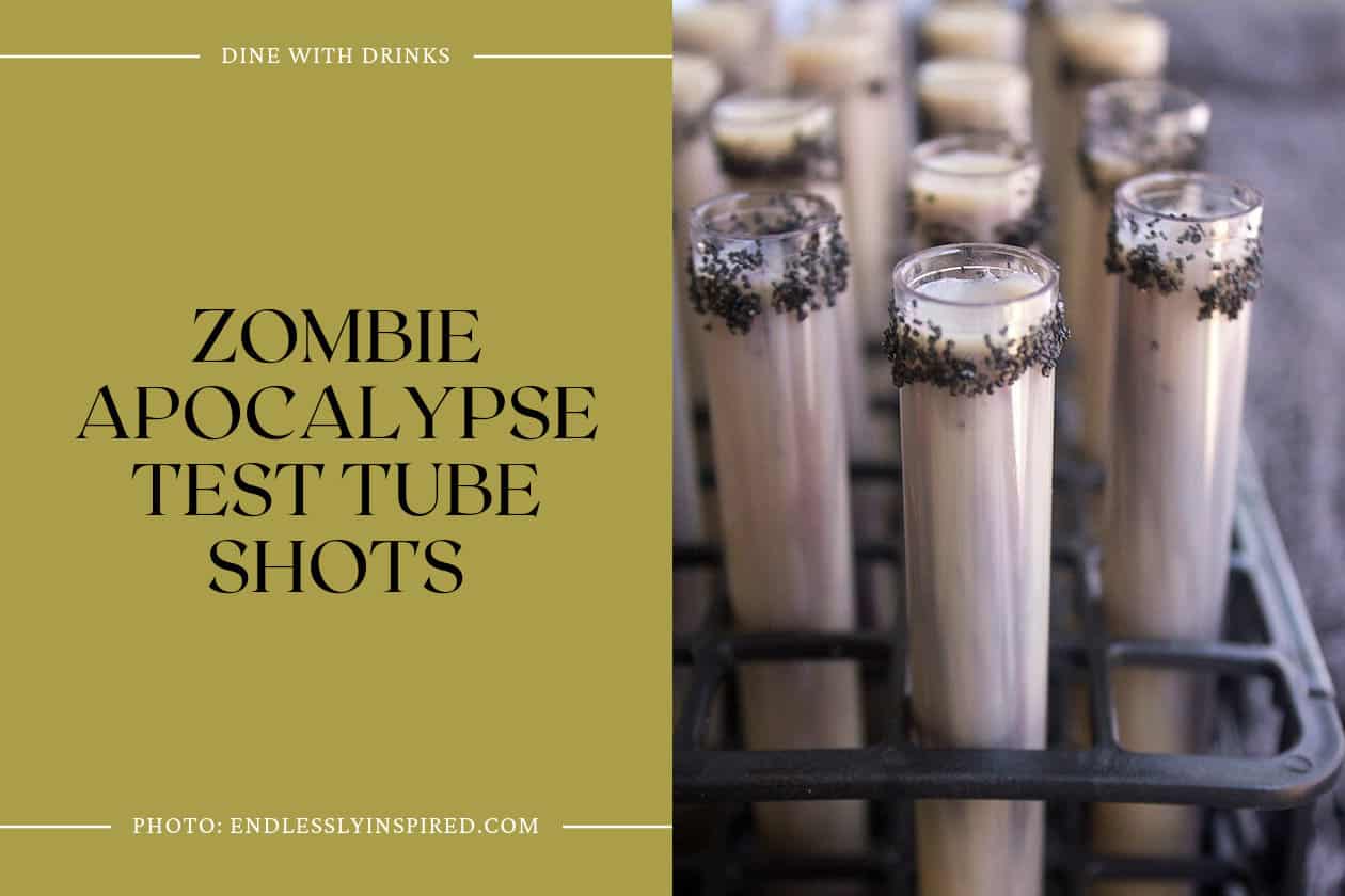 Zombie Apocalypse Test Tube Shots