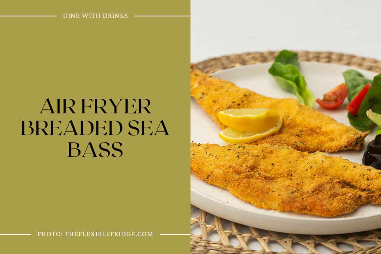Air Fryer Breaded Sea Bass