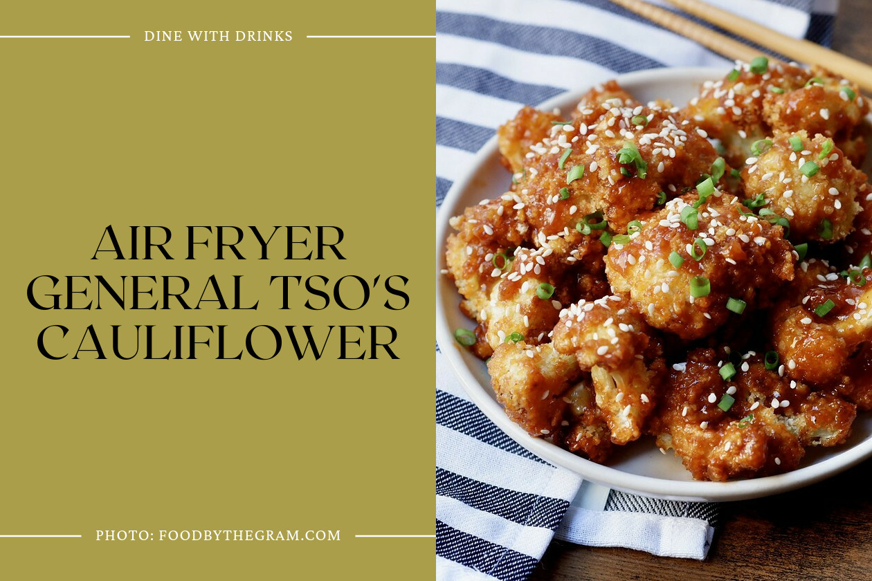 Air Fryer General Tso's Cauliflower