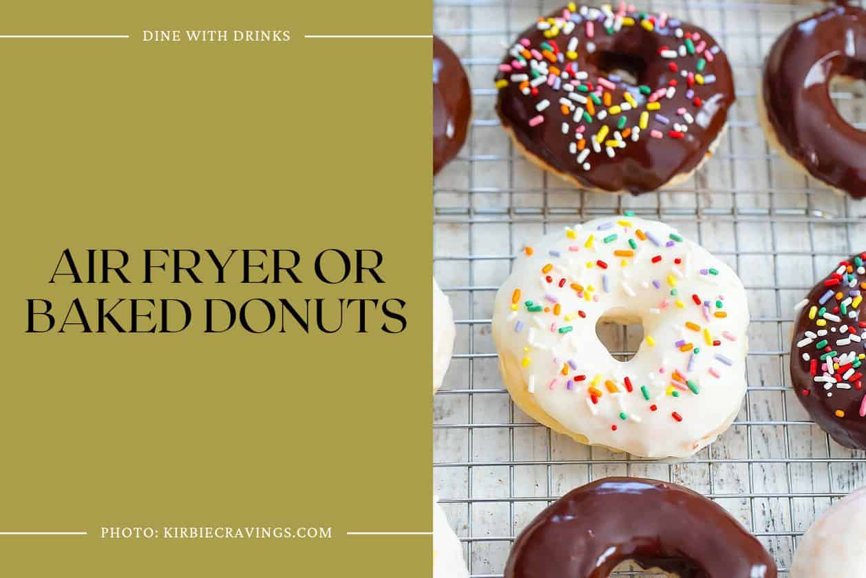 Air Fryer Or Baked Donuts