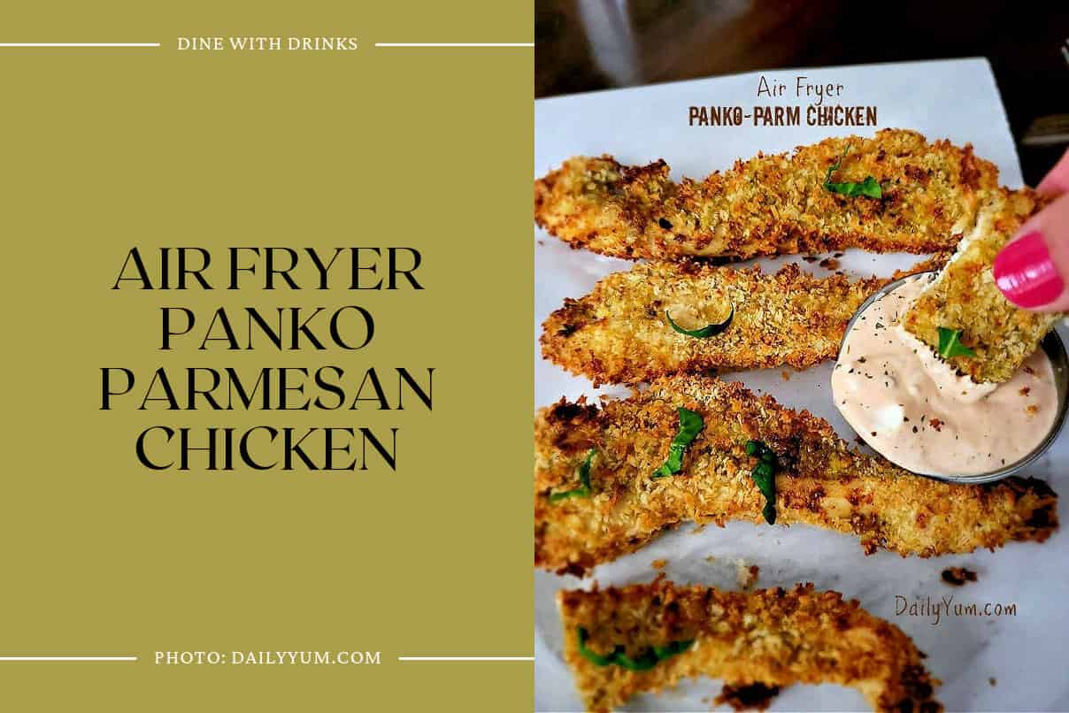 Air Fryer Panko Parmesan Chicken