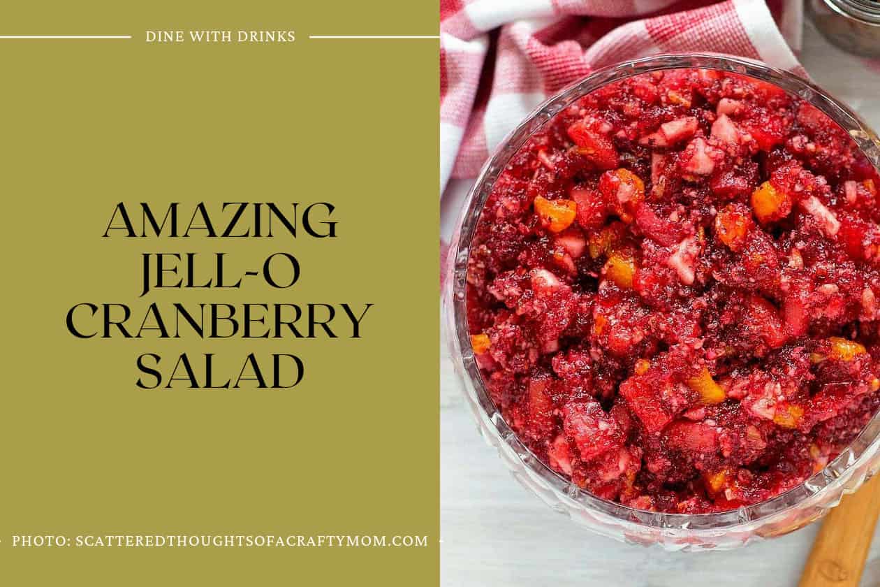 Amazing Jell-O Cranberry Salad