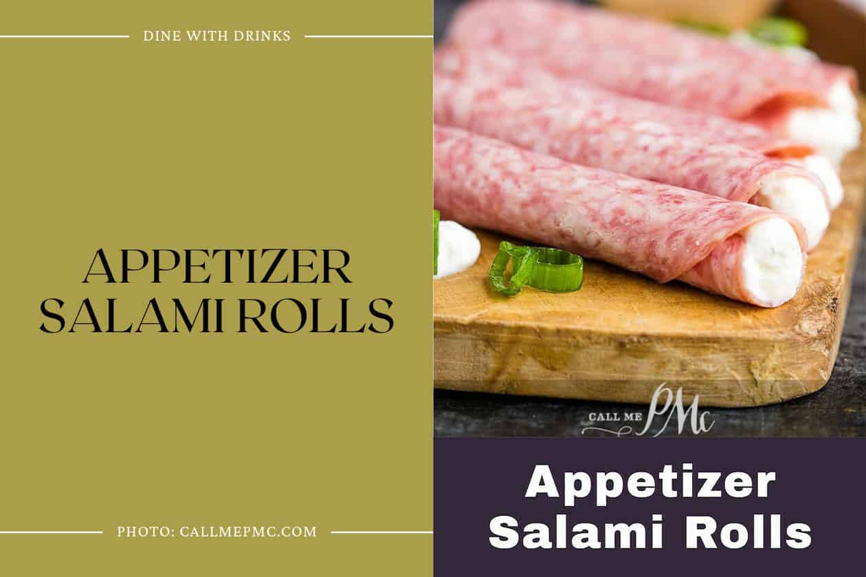 Appetizer Salami Rolls