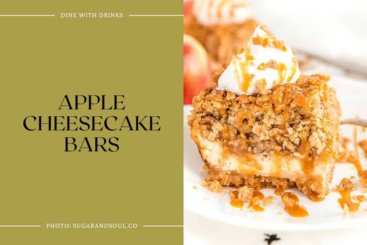 Apple Cheesecake Bars