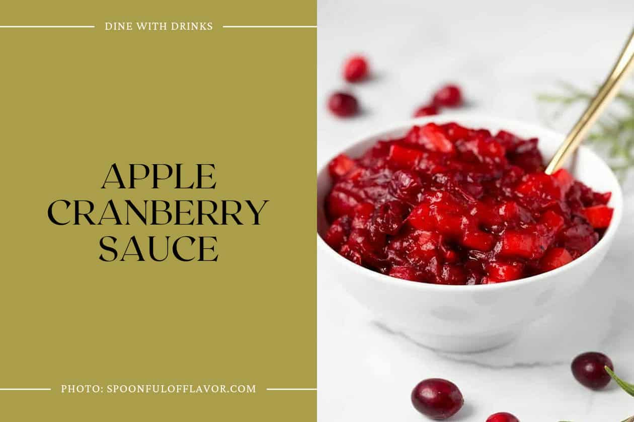 Apple Cranberry Sauce