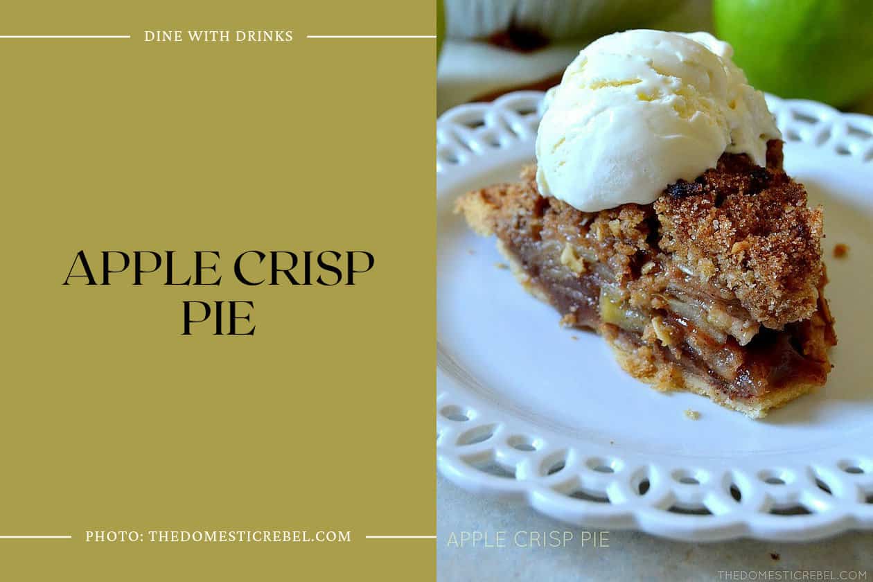 Apple Crisp Pie