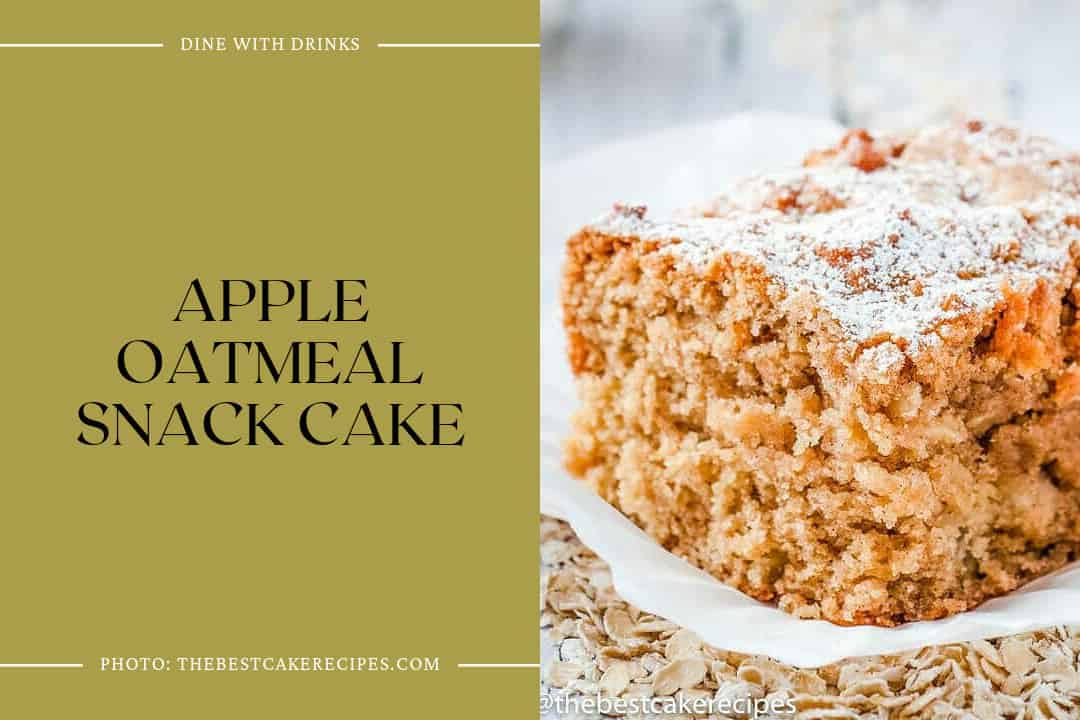 Apple Oatmeal Snack Cake