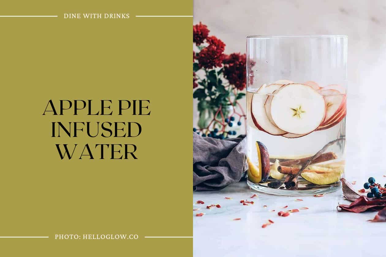 Apple Pie Infused Water