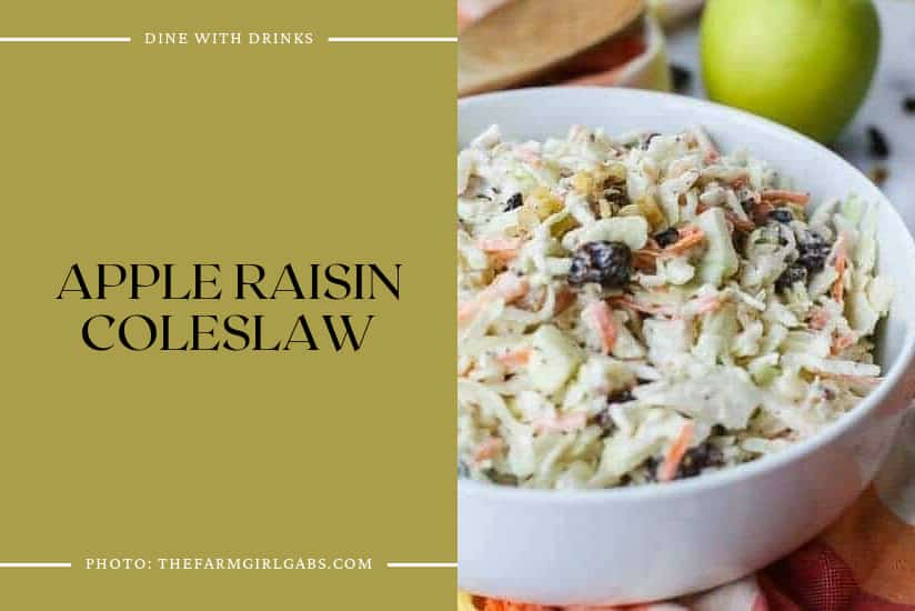 Apple Raisin Coleslaw