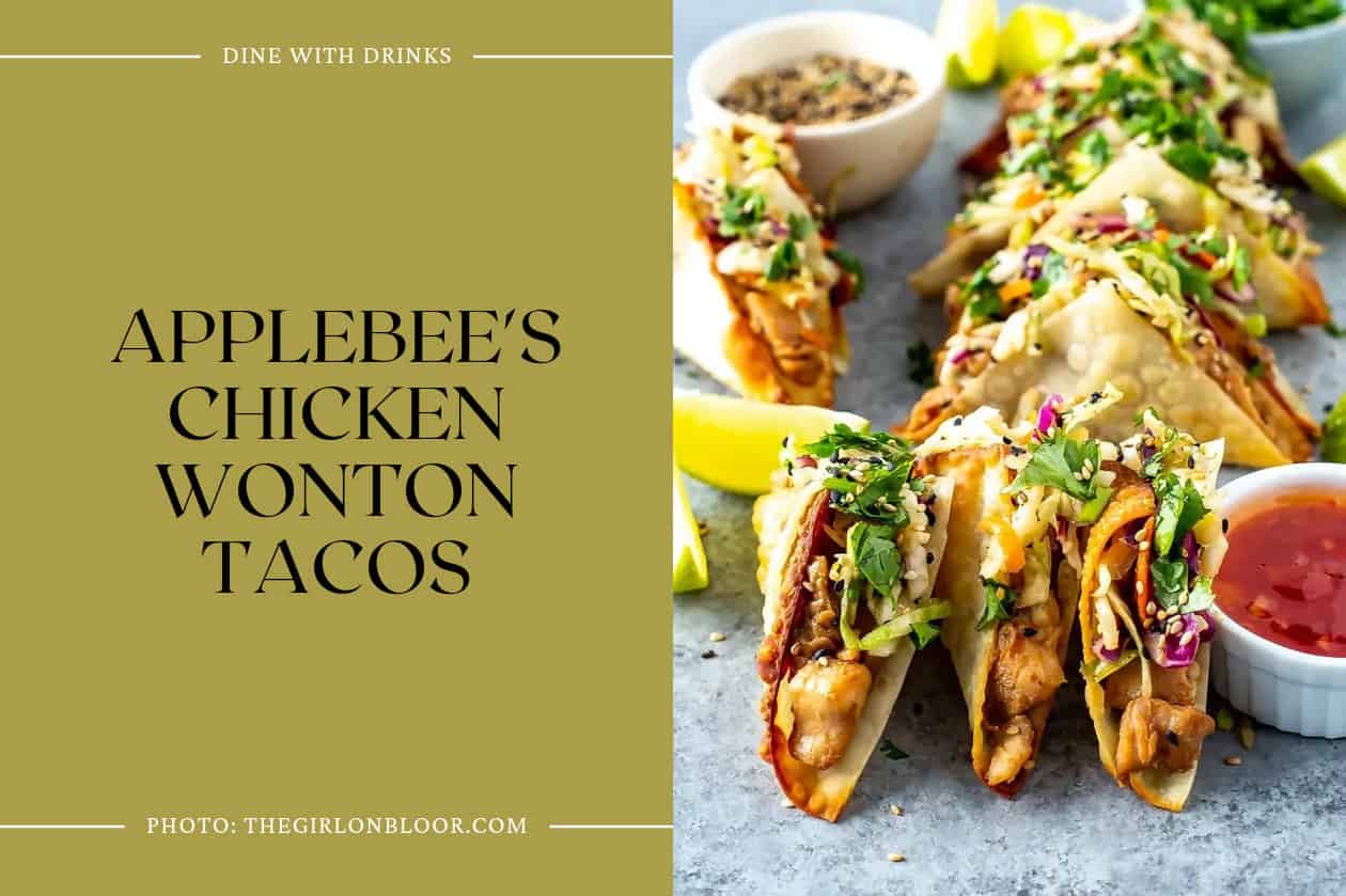 Applebee's Chicken Wonton Tacos