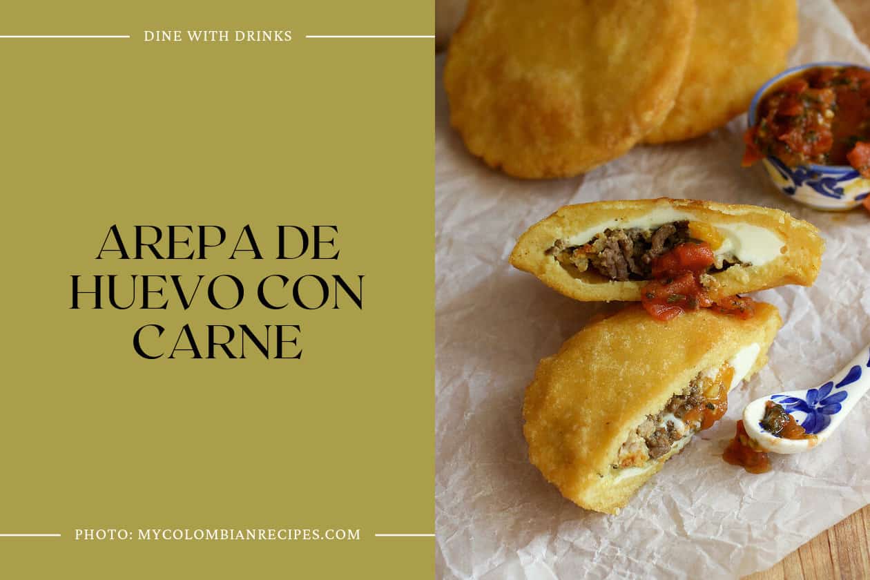 Arepa De Huevo Con Carne