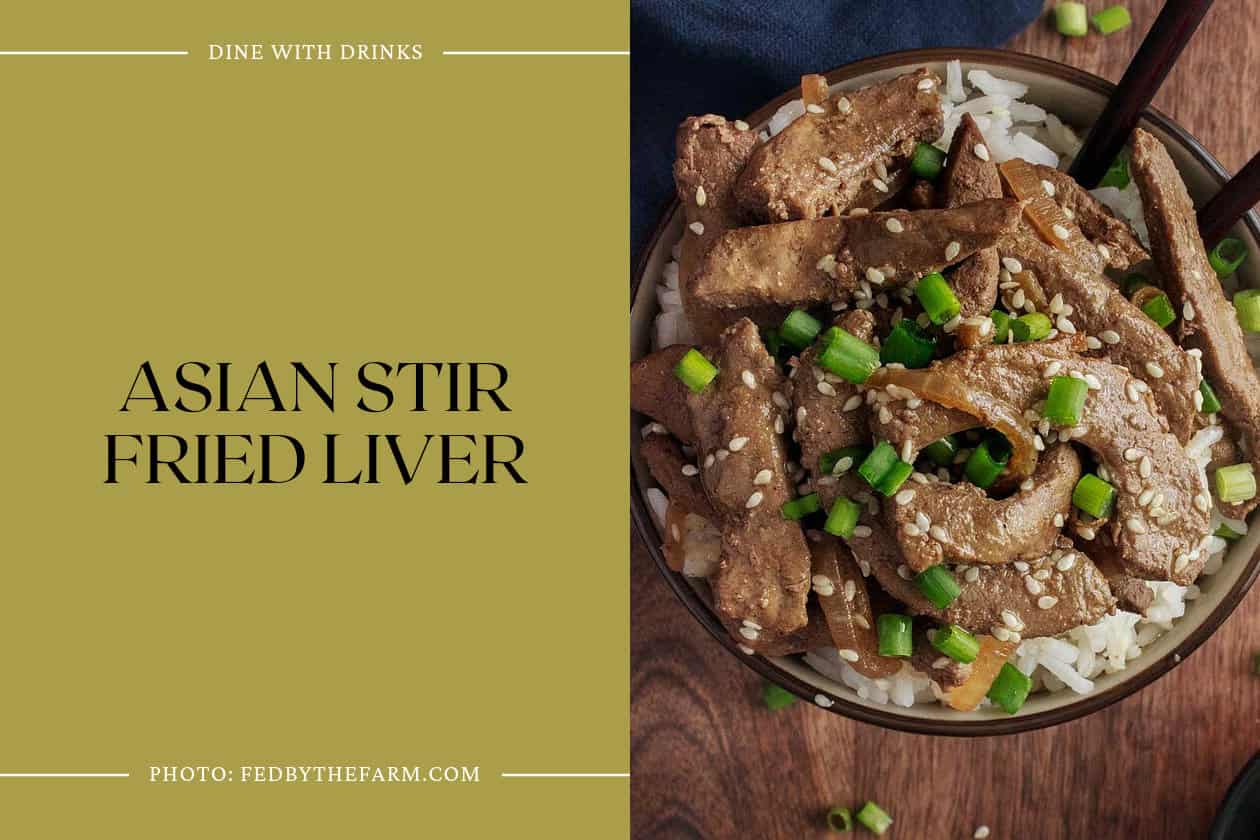 Asian Stir Fried Liver
