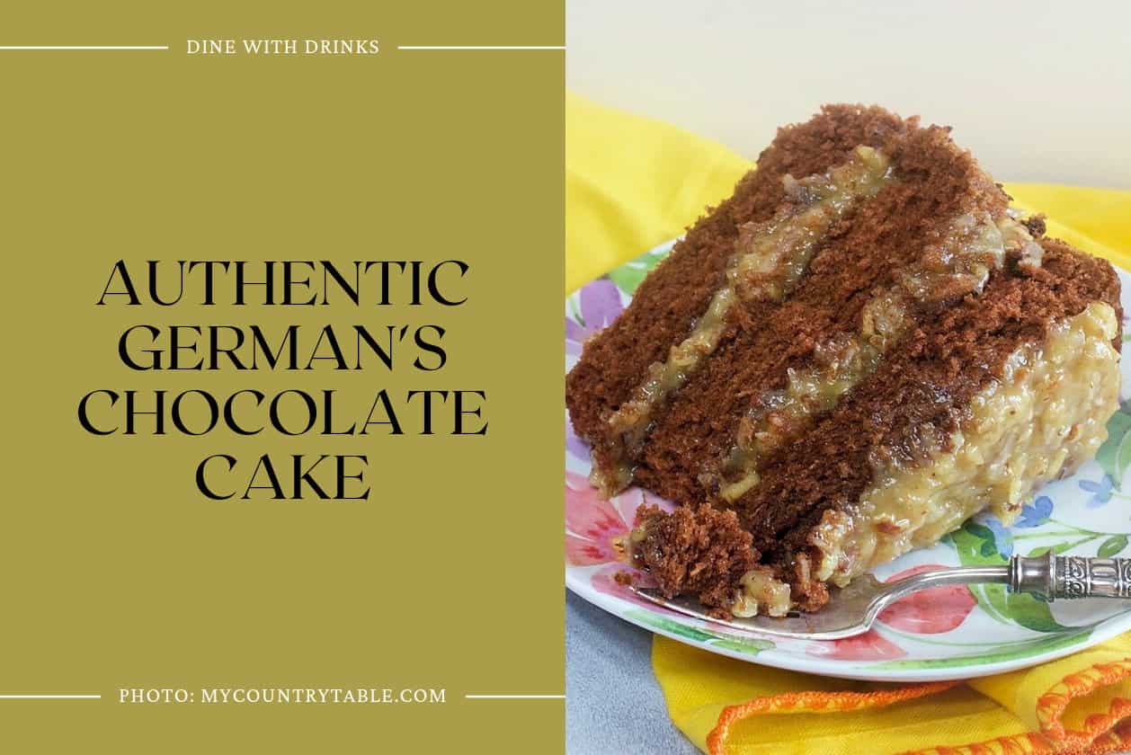 Authentic German's Chocolate Cake