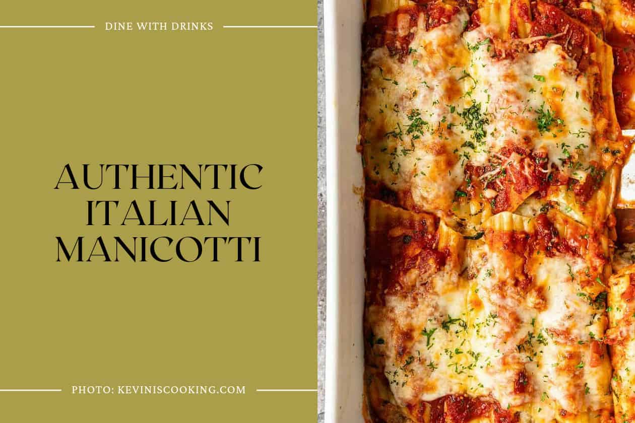 Authentic Italian Manicotti
