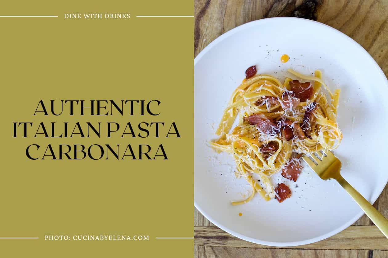 Authentic Italian Pasta Carbonara