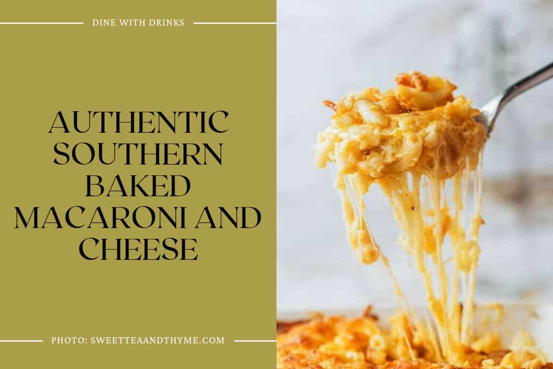 Authentic Southern Baked Macaroni And Cheese