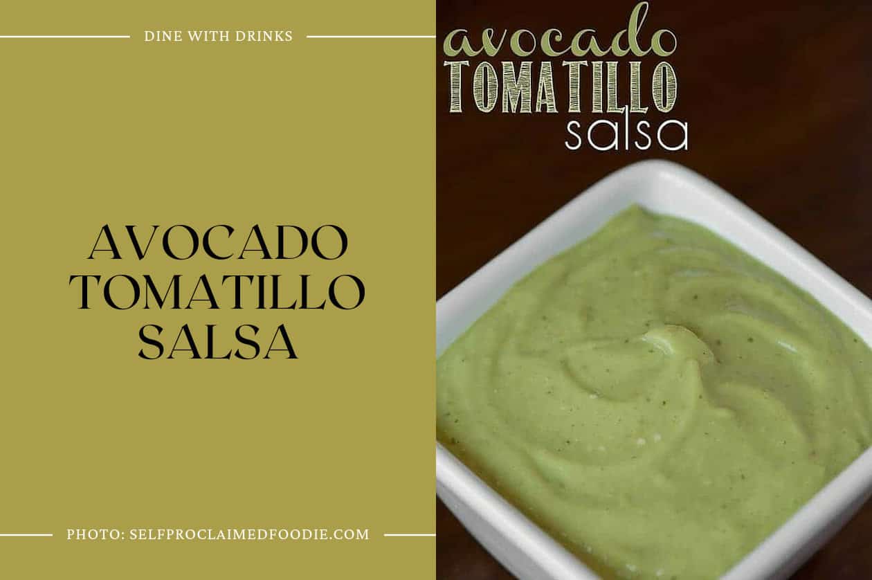 Avocado Tomatillo Salsa