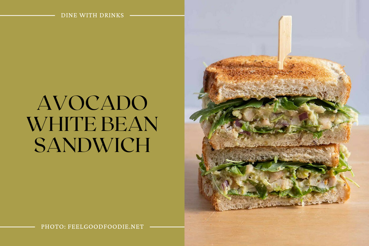 Avocado White Bean Sandwich