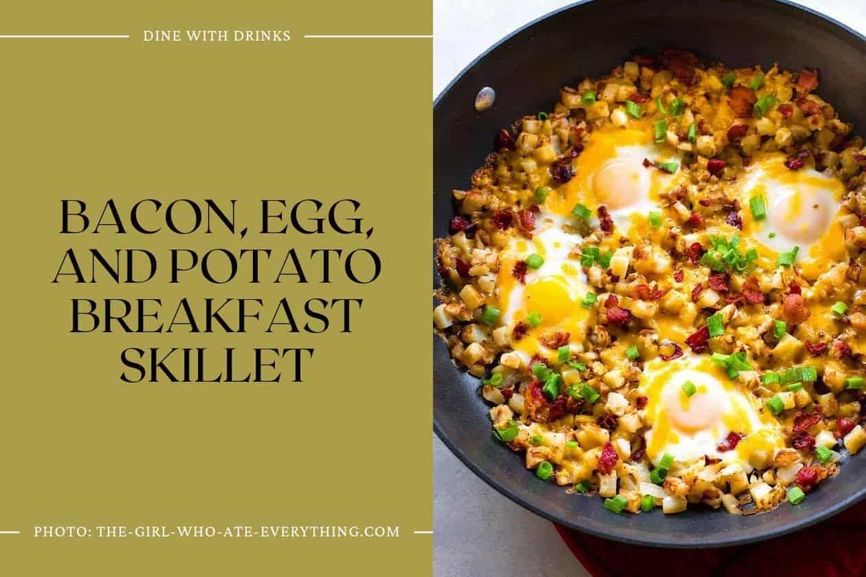 Bacon, Egg, And Potato Breakfast Skillet
