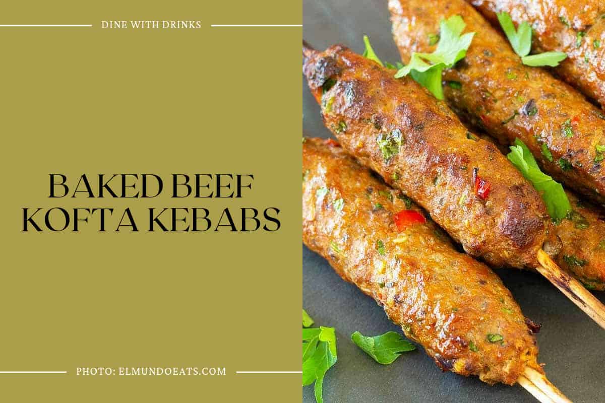 Baked Beef Kofta Kebabs