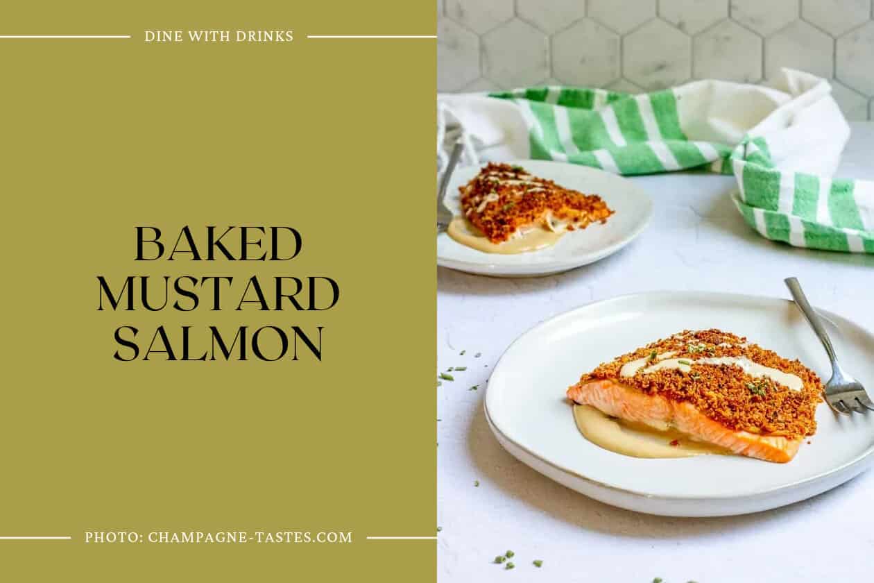 Baked Mustard Salmon