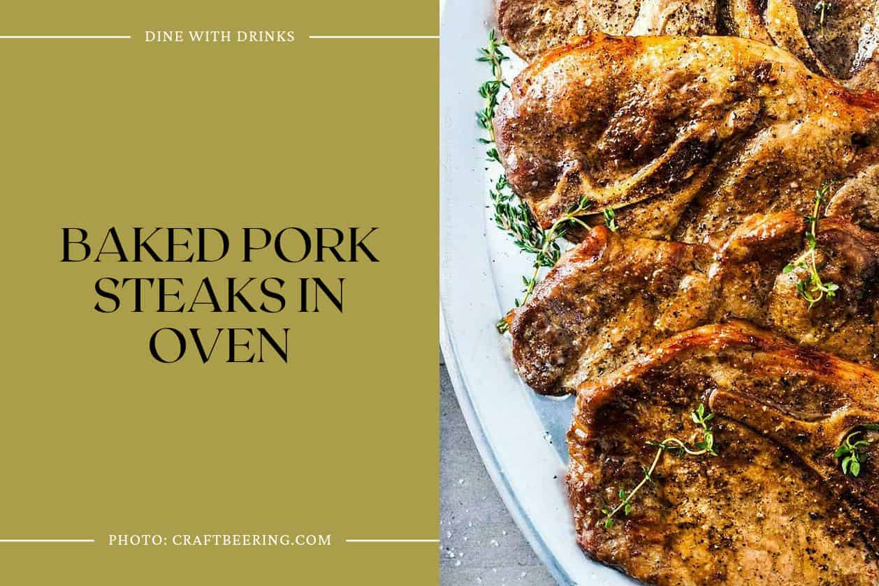 Baked Pork Steaks In Oven