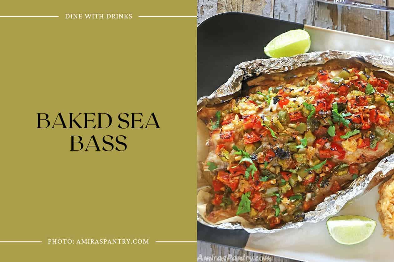 Baked Sea Bass