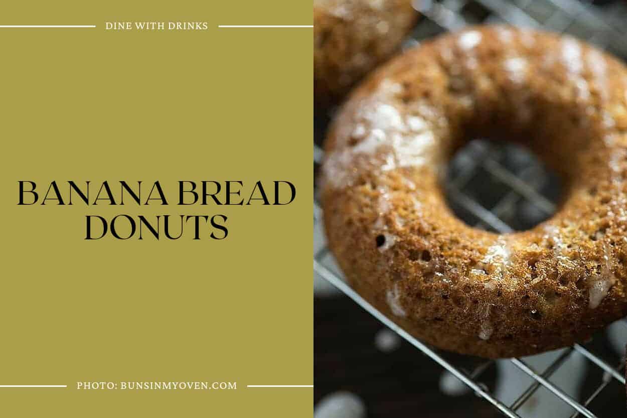 Banana Bread Donuts