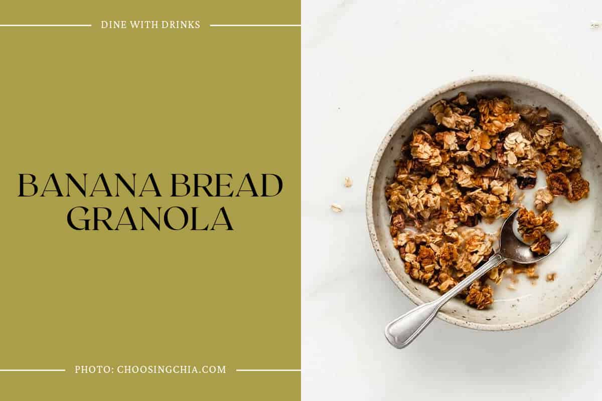 Banana Bread Granola