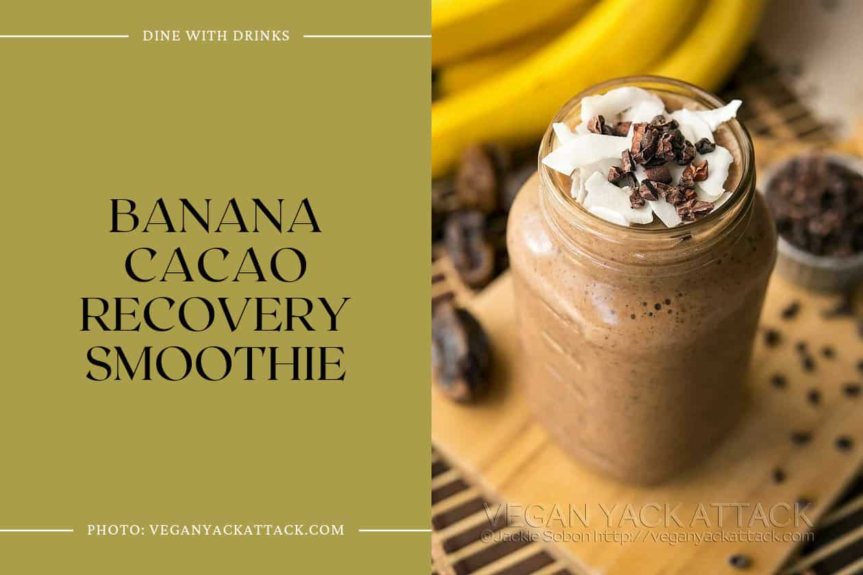 Banana Cacao Recovery Smoothie
