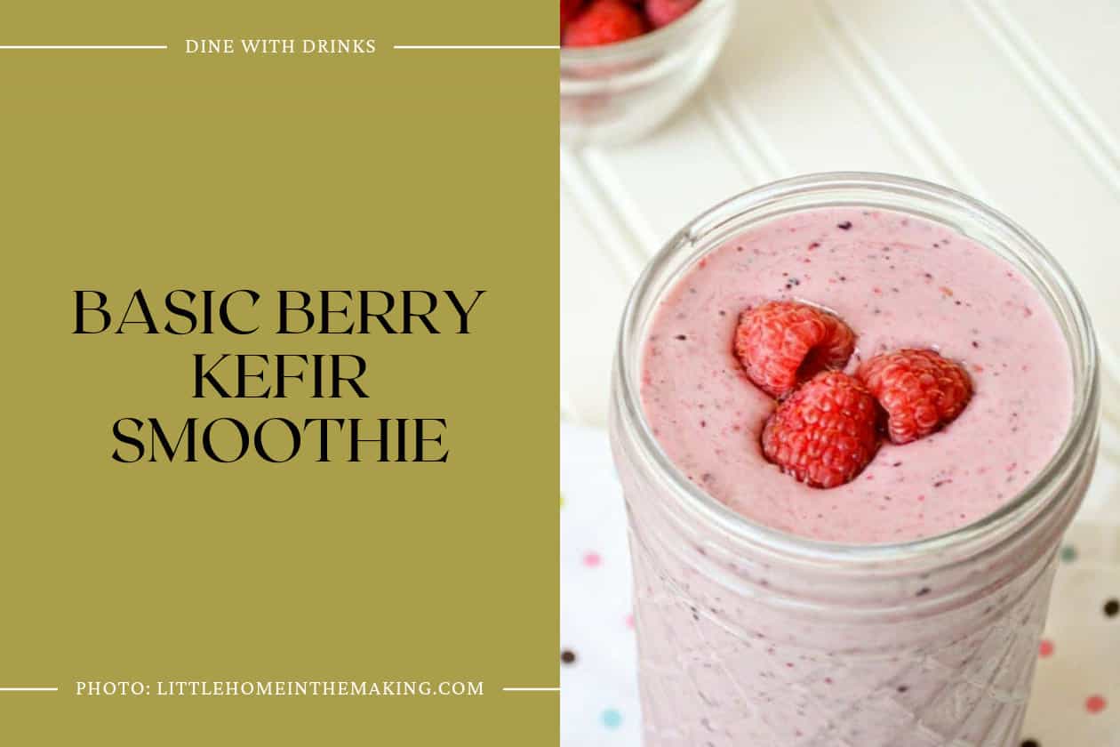 Basic Berry Kefir Smoothie